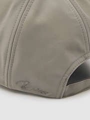 Reiss Mushroom Brown Brogan Embroidered Logo Tech Baseball Cap - Image 5 of 5