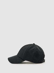 Reiss Black Brogan Embroidered Logo Tech Baseball Cap - Image 3 of 5