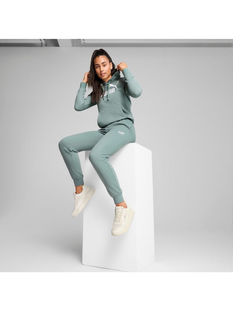 Puma Green ESS No. 1 Logo Hoodie - Image 2 of 14 Puma Green ESS No. 1 Logo Hoodie - Image 2 of 14