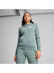Verde - Puma ESS No. 1 Logo Hoodie - Imagen 5 de 14
