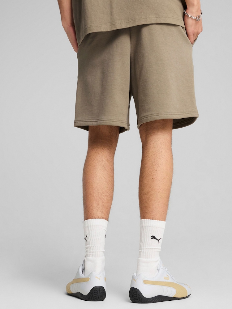 Puma Brown Mens Wardrobe Relaxed Shorts - Image 2 of 5