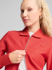Puma Red Womens Premium Knitted Cardigan - Image 5 of 7