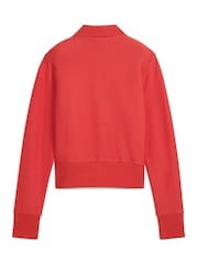 Puma Red Womens Premium Knitted Cardigan - Image 7 of 7