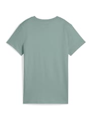 Puma Grey Womens Ess No.1 Logo T-Shirt - Image 7 of 7