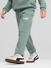Puma Green Kids Ess No.1 Logo Fleece Sweatpants - Image 1 of 5