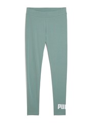 Puma Green Womens ESS No. 1 Logo Leggings - Image 5 of 5