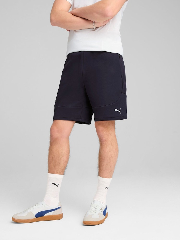 Puma Blue Mens Evostripe 8" Shorts - Image 1 of 1