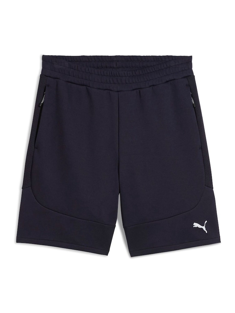 Puma Blue Mens Evostripe 8" Shorts - Image 4 of 4 Puma Blue Mens Evostripe 8" Shorts - Image 4 of 4