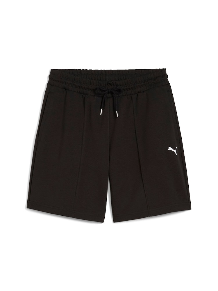 Puma Black Womens Long Line Wardrobe Ess Relaxed 8 Shorts - Image 2 of 5