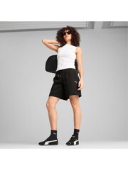 Puma Black Womens Long Line Wardrobe Ess Relaxed 8 Shorts - Image 5 of 5