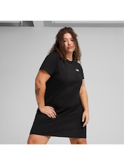 Puma Black Womens Slim Ess Small No.1 Logo Dress - Image 3 of 7