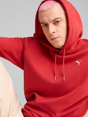 Puma Red Mens Wardrobe Essentials Hoodie - Image 5 of 7