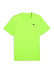 Puma Green Mens Tad Essentials Solid Cat T-Shirt - Image 2 of 2