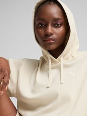 Puma Natural Womens Elevated Comfort Rib Hoodie - Image 2 of 7