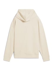 Puma Natural Womens Elevated Comfort Rib Hoodie - Image 7 of 7