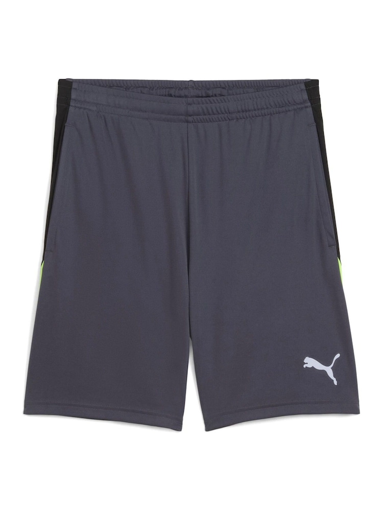 Puma Grey Mens Individualliga Training Shorts - Image 2 of 3