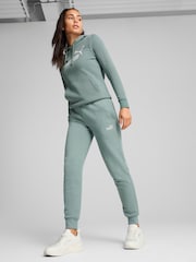 Puma Green Womens Small Ess No.1 Logo Sweatpants - Image 3 of 5