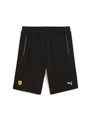 Puma Black Mens Scuderia Ferrari HP Race Sweat Shorts - Image 4 of 5