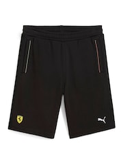 Puma Black Mens Scuderia Ferrari HP Race Sweat Shorts - Image 5 of 5