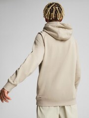 Puma Brown Mens Tech Deltaknit Relaxed Hoodie - Image 4 of 7