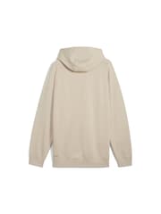 Puma Brown Mens Tech Deltaknit Relaxed Hoodie - Image 7 of 7