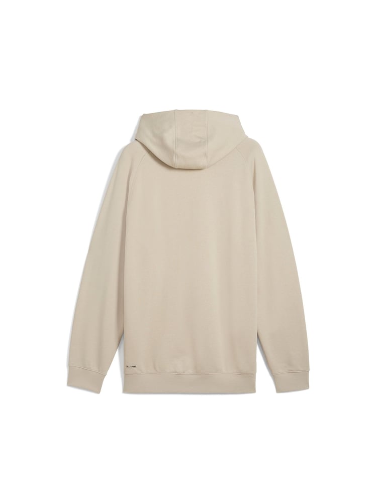 Puma Brown Mens Tech Deltaknit Relaxed Hoodie - Image 7 of 7