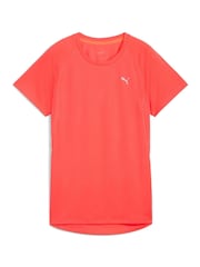 Puma Red Womens Velocity Running T-Shirt - Image 3 of 5
