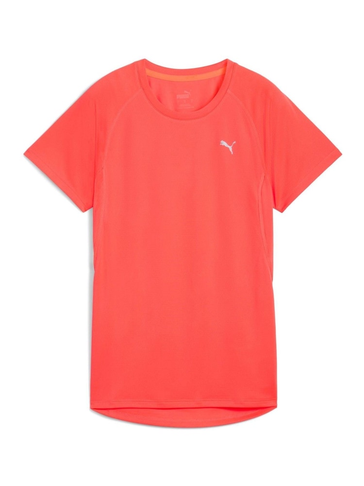 Puma Red Womens Velocity Running T-Shirt - Image 2 of 13 Puma Red Womens Velocity Running T-Shirt - Image 2 of 13