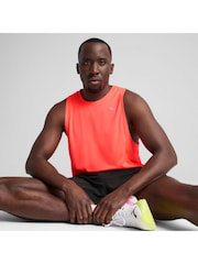Puma Red Mens Velocity Running Tank Top - Image 1 of 1