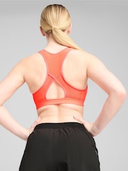 Puma Orange Womens 4KEEPS Running Bra - Image 3 of 7