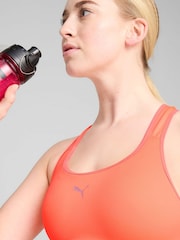 Puma Orange Womens 4KEEPS Running Bra - Image 5 of 7