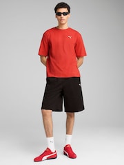 Puma Red Mens Wardrobe Ess Boxy T-Shirt - Image 1 of 3