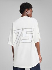 Puma White Womens F1 T-Shirt - Image 4 of 7