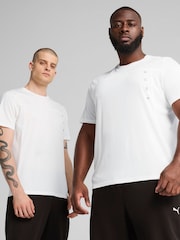 Puma White Mens Tad Tech Triblend T-Shirt - Image 3 of 7