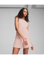 Puma Pink Womens Her Tank Top - Image 1 of 5