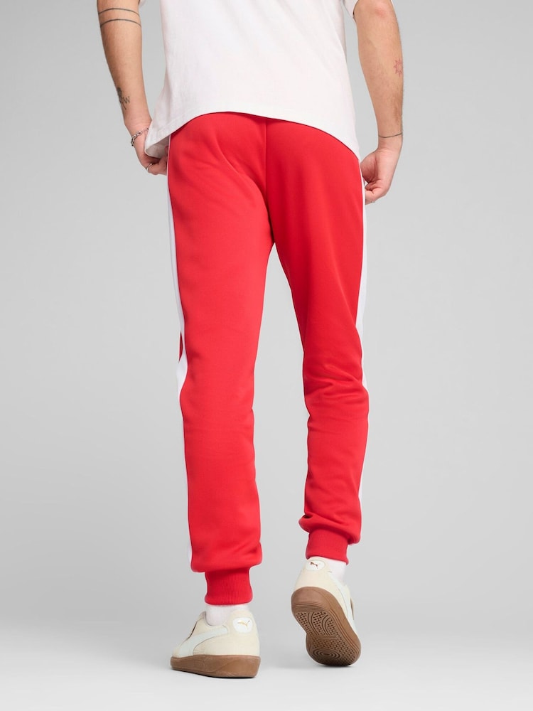 Puma Red Mens T7 Always On Track Joggers - Image 2 of 7