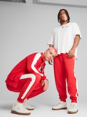 Puma Red Mens T7 Always On Track Joggers - Image 3 of 7