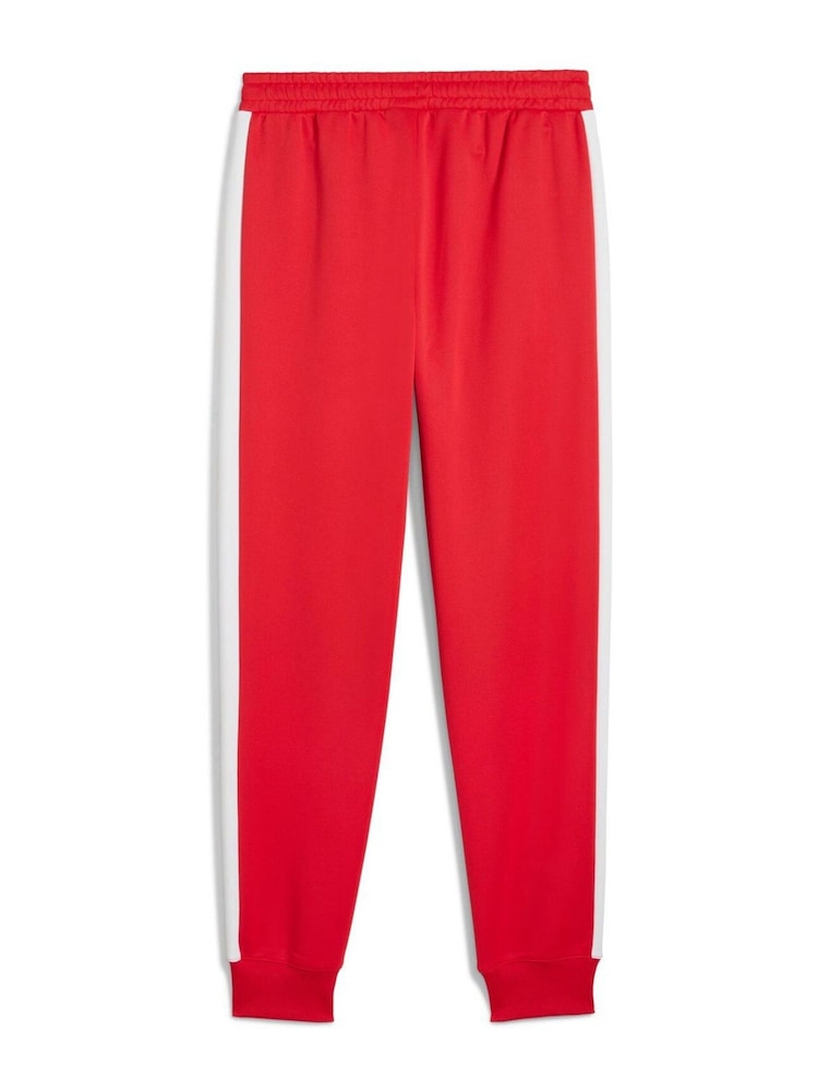 Puma Red Mens T7 Always On Track Joggers - Image 7 of 7