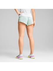 Puma Blue Womens Run Knit 3 Split Shorts - Image 6 of 7
