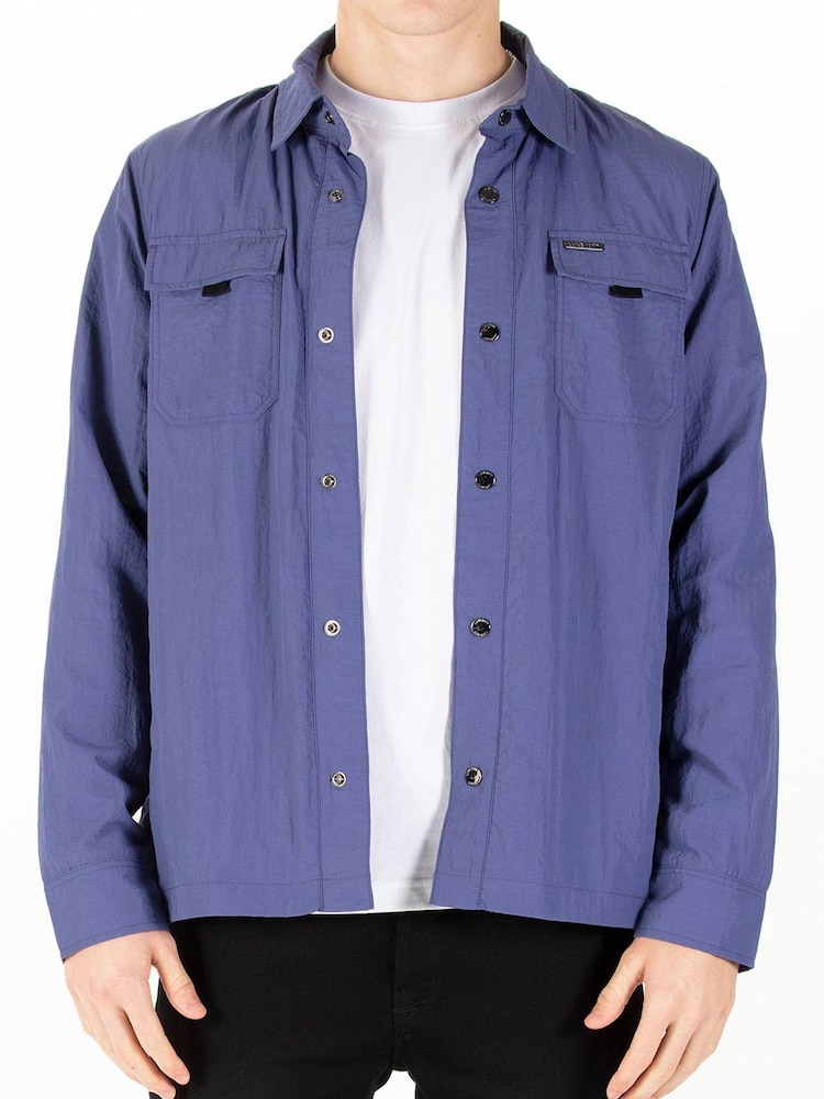 Luke 1977 Purple Seattle Shacket - Image 1 of 7