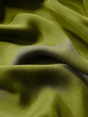 Seasalt Cornwall Green Petite Housel Bay Satin Cami Dress - Image 5 of 5