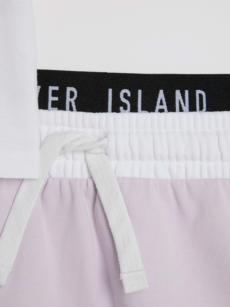 River Island Purple Girls 100% Cotton Crop T-Shirt and Runner Skirt Set - Image 5 of 5 River Island Purple Girls 100% Cotton Crop T-Shirt and Runner Skirt Set - Image 5 of 5