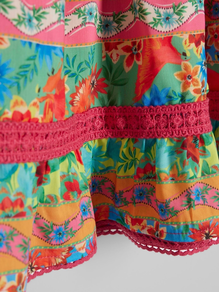 River Island Tropical Stripe Skirt Set - Bild 5 von 5