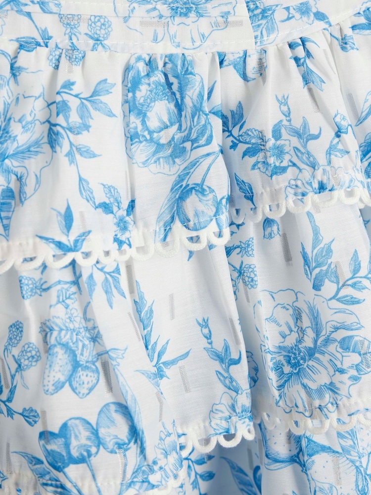 River Island Blue Girls Skirt Set - Image 4 of 4 River Island Blue Girls Skirt Set - Image 4 of 4