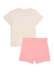 Puma White Minicats Sandy Adventures Toddler Top and Shorts Set - Image 2 of 2