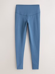 Blue Fleece Lined Sports Leggings - Image 6 of 8