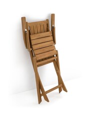 La Redoute Intérieurs Set of 2 Acacia Palera Acacia Garden Armchairs - Image 3 of 6