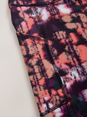 ピンクプリント ポケット付き - Active Sports ドライテック スカルプティング レギンス - 画像 6 / 7