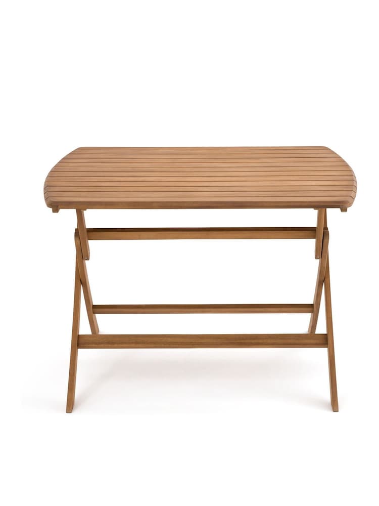 La Redoute Intérieurs Acacia Palera Folding Garden Table - Image 1 of 4