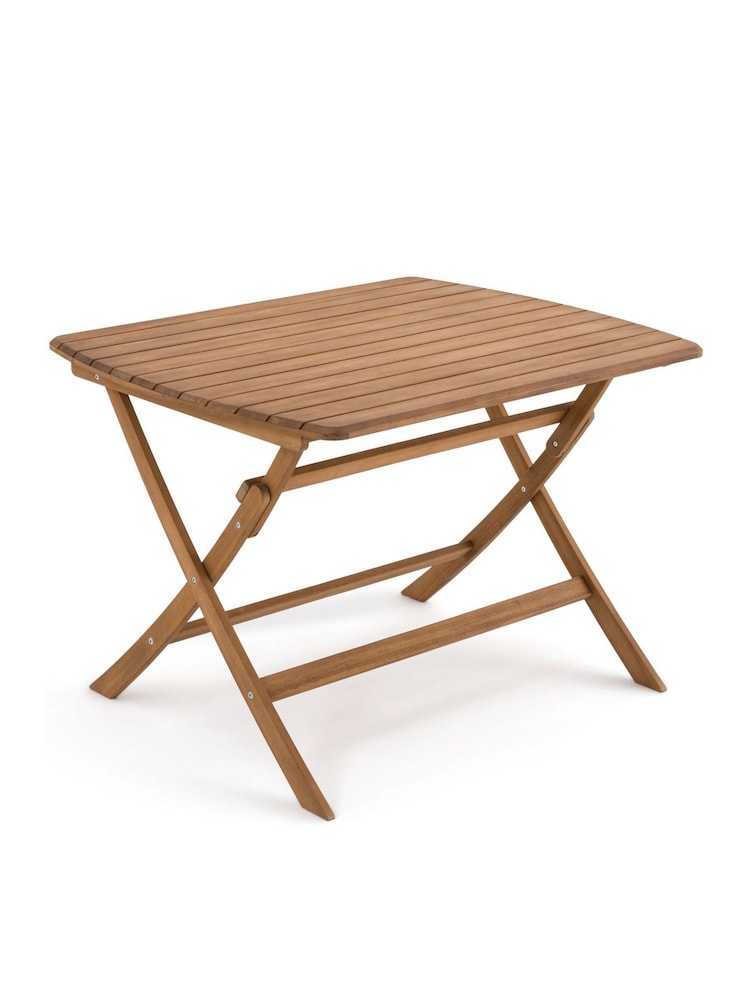 La Redoute Intérieurs Acacia Palera Folding Garden Table - Image 2 of 4